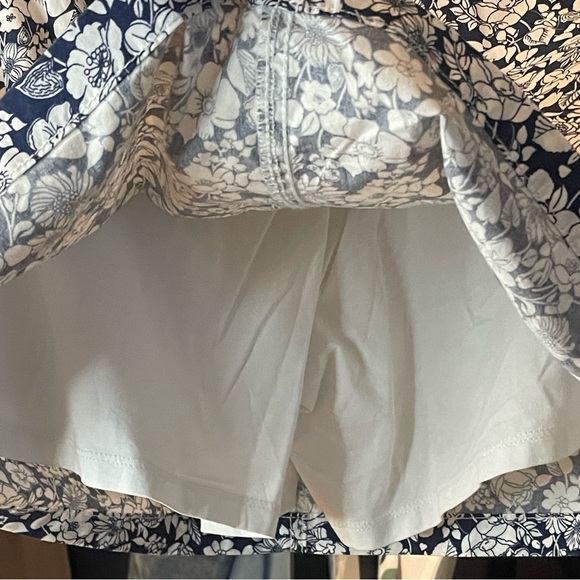 #5 - St. John’s Bay Daliah Navy Floral Skirt w/Shorts underneath. Size 12. NWT. - Picture 8 of 9